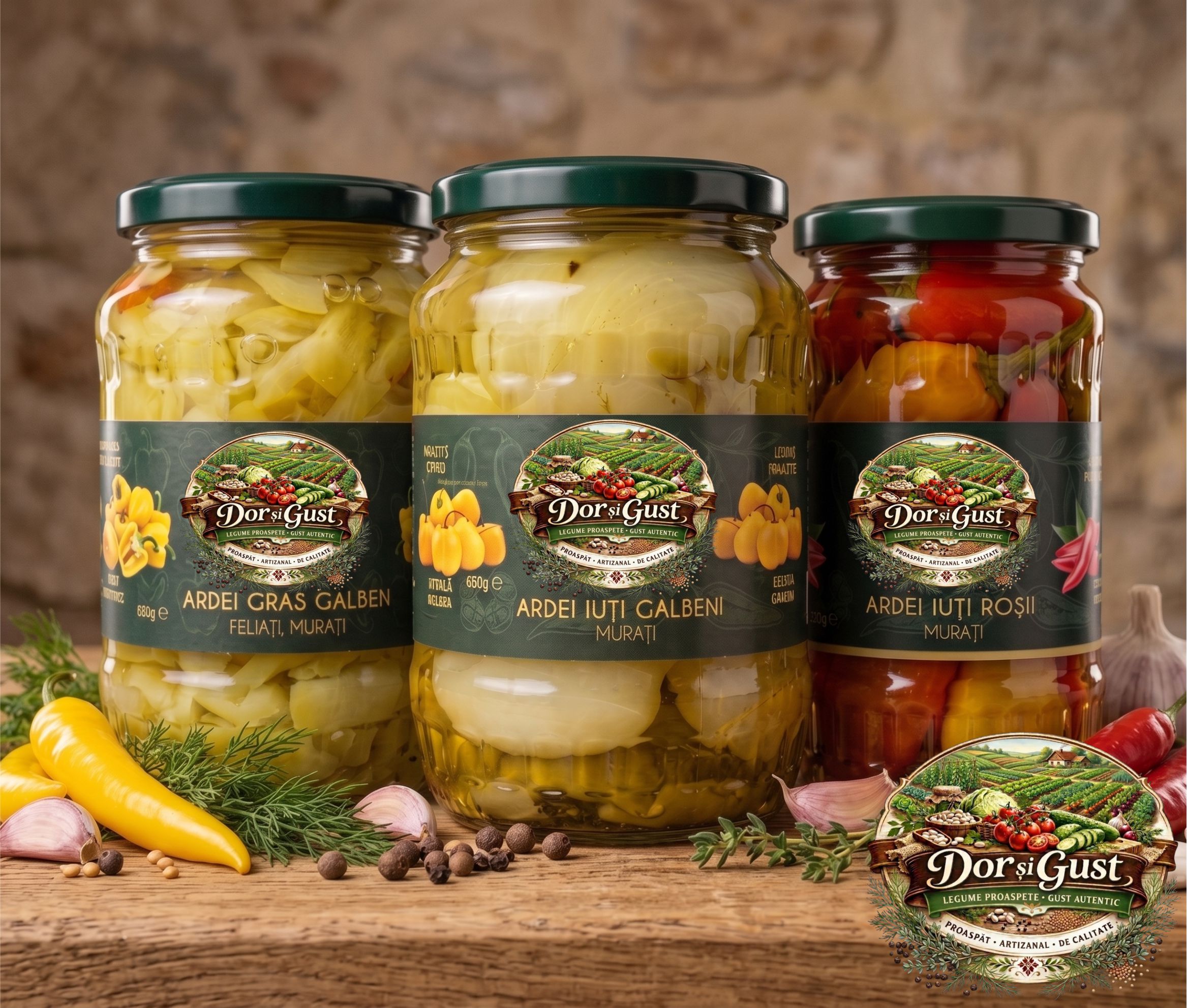 ARDEI IUȚI ROȘII 350g COMANDA MINIMA 6 bucati din gama DOR SI GUST! - imagine 3