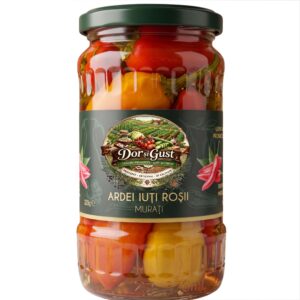 ARDEI IUȚI ROȘII 350g COMANDA MINIMA 6 bucati din gama DOR SI GUST!
