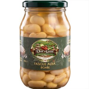 FASOLE ALBA FIARTA 480g COMANDA MINIMA 6 bucati din gama DOR SI GUST!