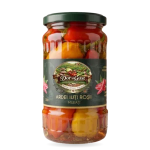 ARDEI IUȚI ROȘII 350g COMANDA MINIMA 6 bucati din gama DOR SI GUST!
