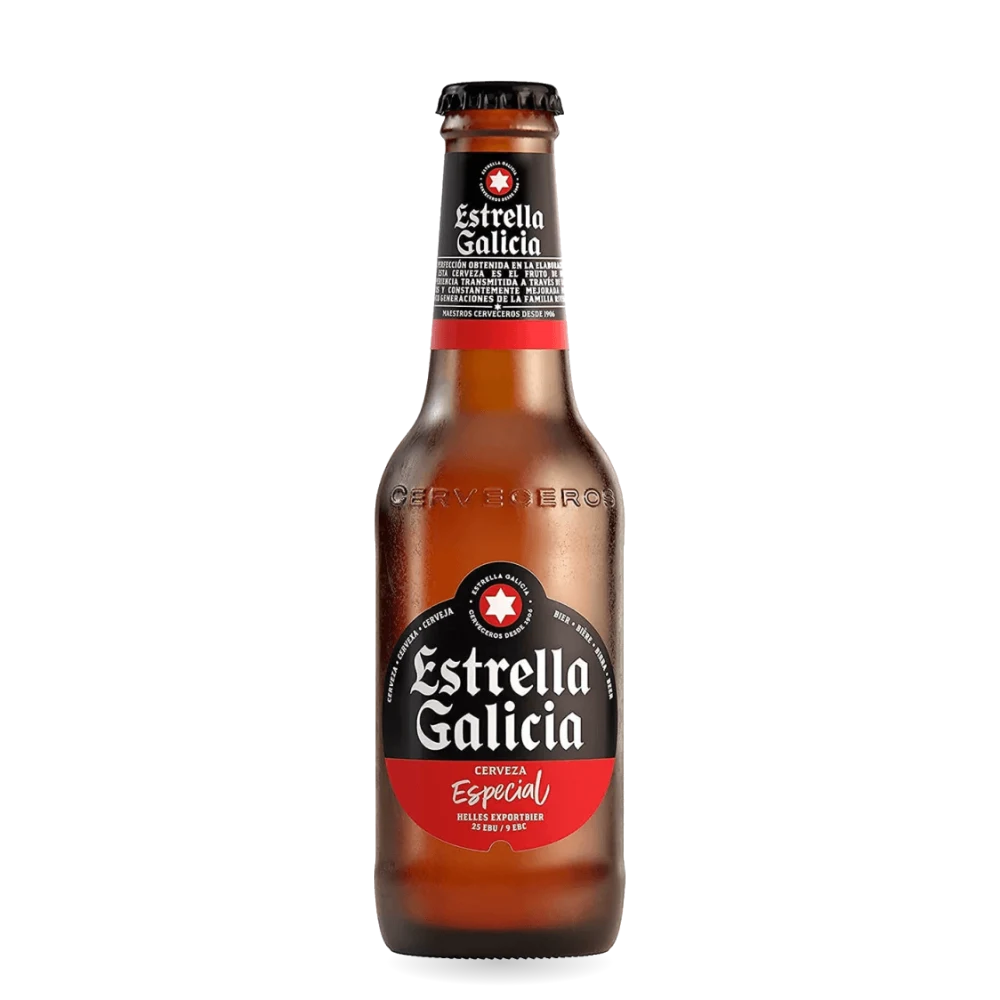 ESTRELLA GALICIA CERVEZA ESPECIAL 330ml COMANDA MINIMA 6 bucati!