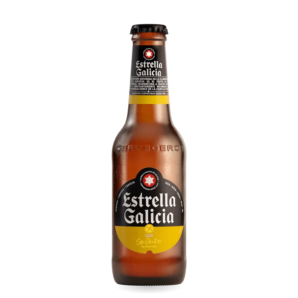 ESTRELLA GALICIA GLUTENFREE 330ml COMANDA MINIMA 6 bucati!
